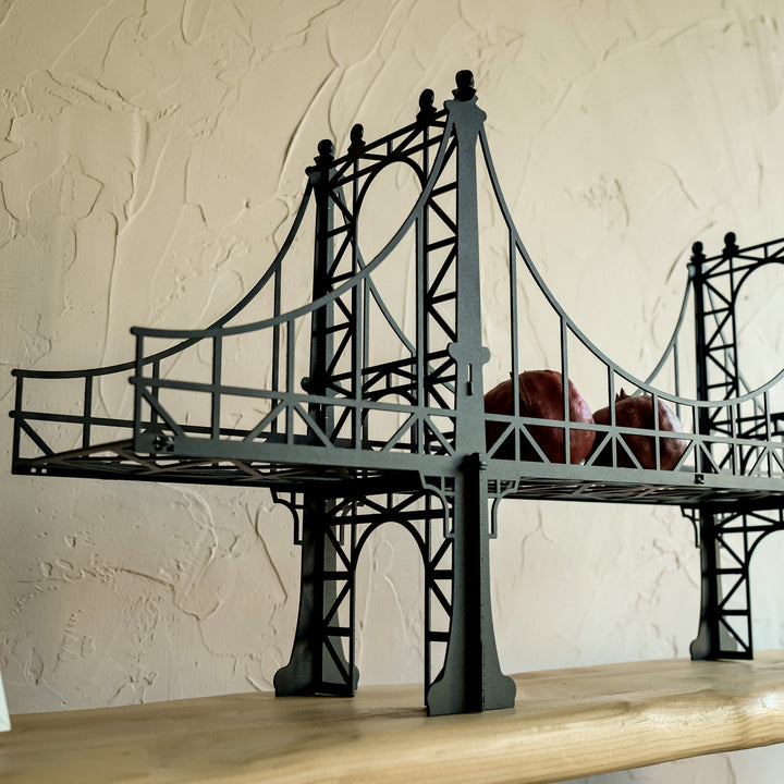 Manhattan Metal Bridge Shelf Home & Garden Hoagard   