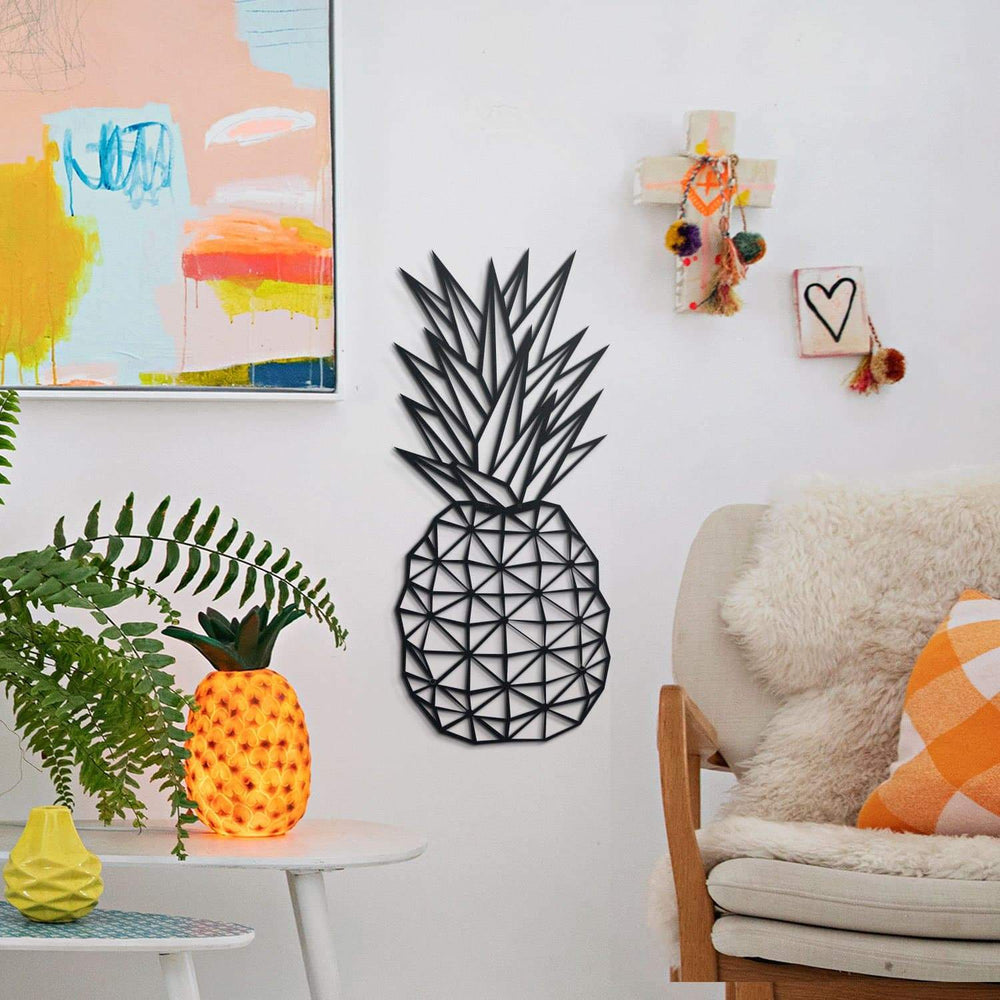 Shop Pineapple, Metal Wall Art at Hoagard. ananas, botanical decor, garden decor