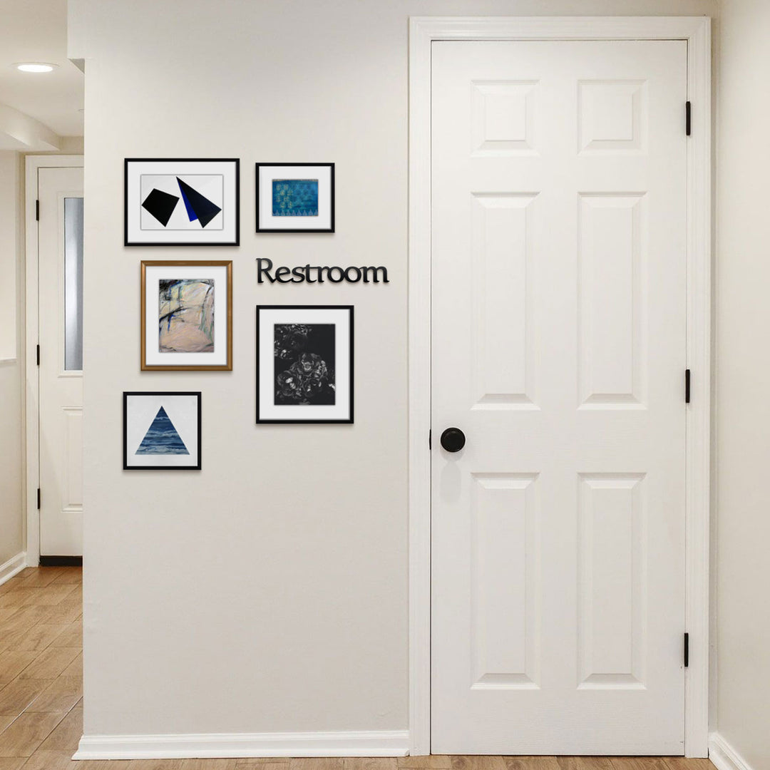 Shop New Home Starter Kit, Metal Wall Art at Hoagard. bathroom decor, entrance decor, hallway decor