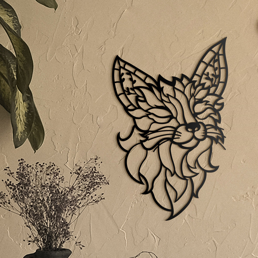 Dreamer Fox Metal Wall Art Hoagard   