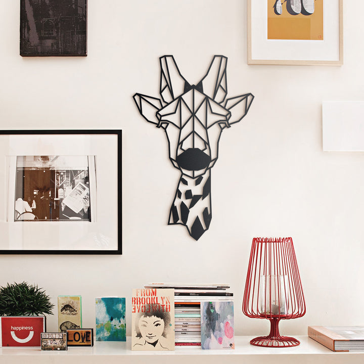 Shop Giraffe, Metal Wall Art at Hoagard. animal wall art, bedroom decor, home art