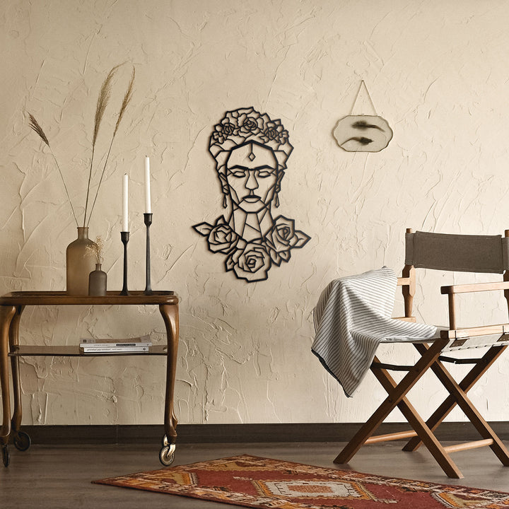 Frida Metal Wall Art Hoagard 45cm (W) x 65cm (H)  