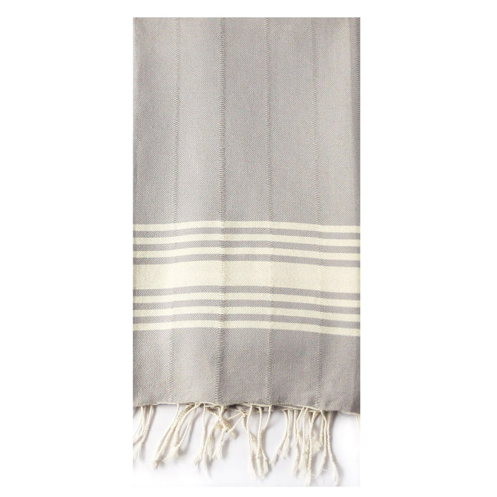 Colossae Handwoven Turkish Towel  VINCA HOME Grey  