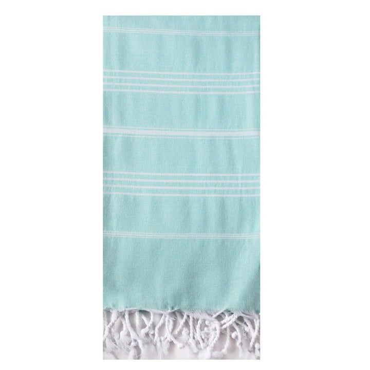 Classic Stripe Turkish Towel  VINCA HOME Mint  